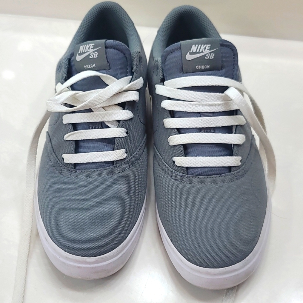 Size 10 men's gray Nike sb